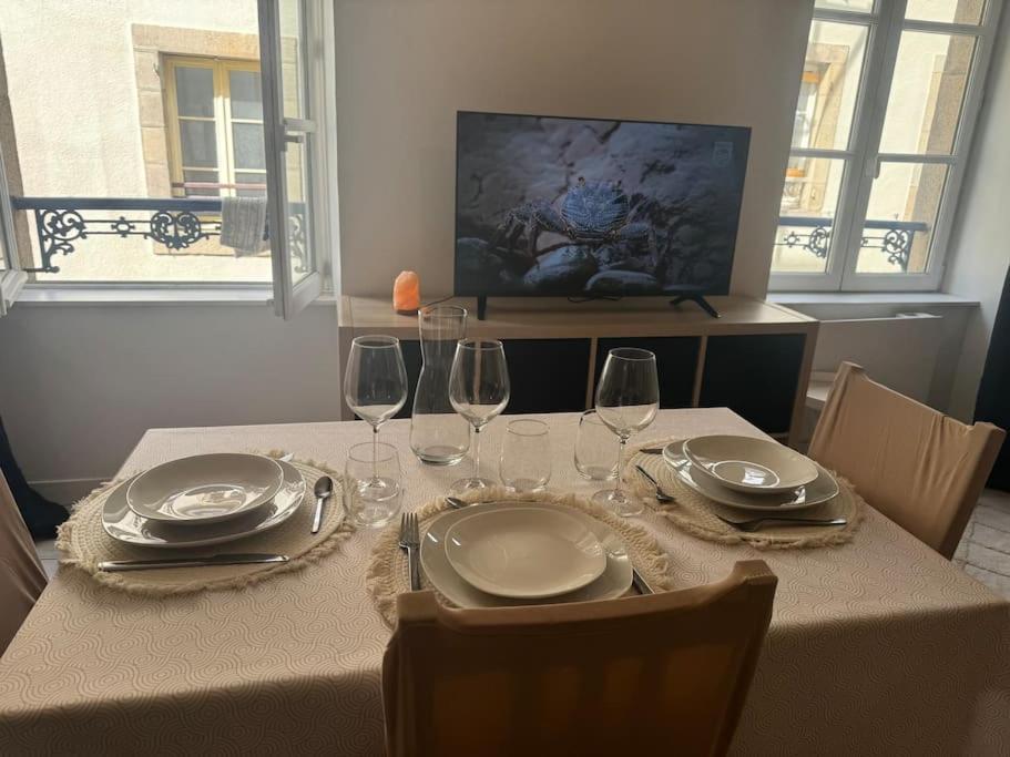 Bel Appartement, Coeur De Morlaix Dış mekan fotoğraf